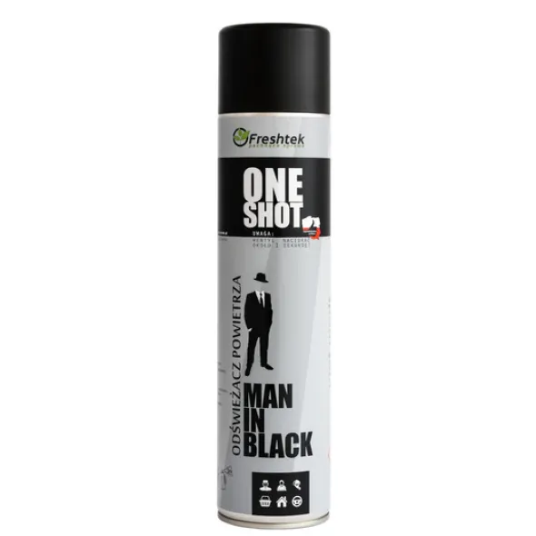 Neutralizator FRESHTEK ONE SHOT Man in Black 600ml