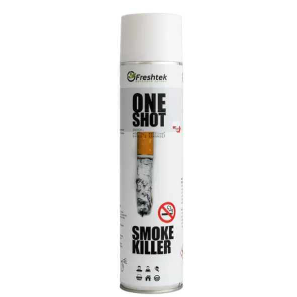 Neutralizator zapachów FRESHTEK ONE SHOTSmoke Killer 600ml