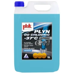 Niebieski płyn do chłodnic -35°C Plak Autorad G11 Blue 5L