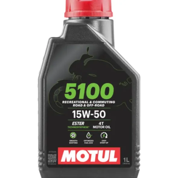 Olej motocyklowy Motul 5100 Ester 4T 15W/50 1L
