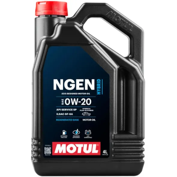Olej Motul NGen Hybrid 0W/20 4L