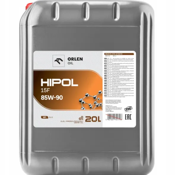 Olej przekładniowy Orlen Hipol 15F GL-5 85W/90 20L