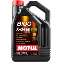 Olej silnikowy Motul 8100 X-clean EFE C2/C3 5W/30 5L