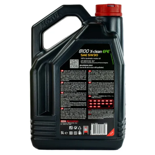 Olej silnikowy Motul 8100 X-clean EFE C2/C3 5W/30 5L
