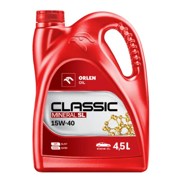Olej silnikowy Orlen Platinum Classic Mineral 15W/40 4,5L