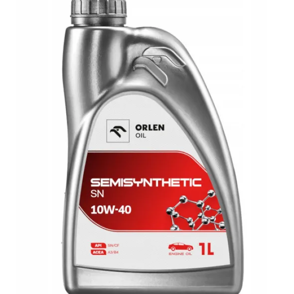 Olej silnikowy Orlen Semisynthetic SN 10W/40 - op. 1L