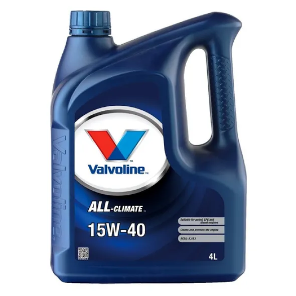 Olej silnikowy Valvoline ALL - Climate 15W/40 4L
