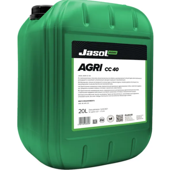 Olej silnkowy JASOL Agri CC 40 ( superol) 20L