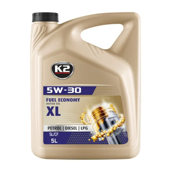 Olej silnkowy K2 TEXAR 5W/30 XL SL/CF/CF-4 - 5L