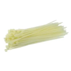 Opaski kablowe plastikowe - trytki białe 3,6x250mm 100szt