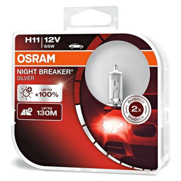 Osram H11 Night Breaker Silver + 100% BOX