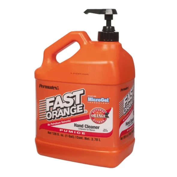 Permatex Fast Orange - emulsja z pompką do mycia zabrudzonych rąk 3,78L