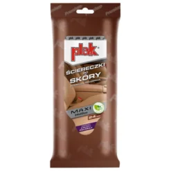Plak Maxi ściereczki do czyszczenia tapicerki skórzanej 24x22 cm - 24szt