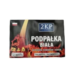 Podpałka do grilla 32 kostki biała