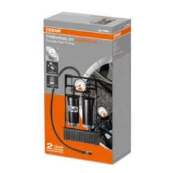 Pompka nożna dwutłokowa OSRAM TYREinflate 20