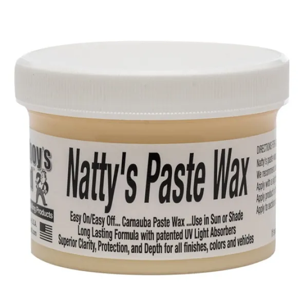 Poorboy's Natty's Paste Wax White wosk do jasnych lakierów 227g
