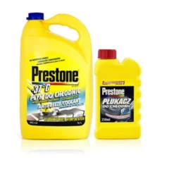 Prestone Gotowy płyn -37°C 4L+płukacz chłodnicy 250ml