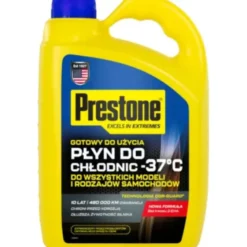 Prestone Gotowy płyn -37°C 4L+płukacz chłodnicy 250ml