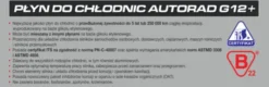 Płyn do chłodnic Plak -35C Autorad G12+ 20L różowy