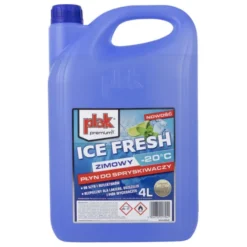 Płyn do spryskiwaczy na etanolu PLAK Premium Ice Fresh -20C 4L