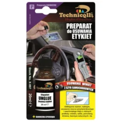 Środek do usuwania etykiet naklejek kleju Technicqll 20ml
