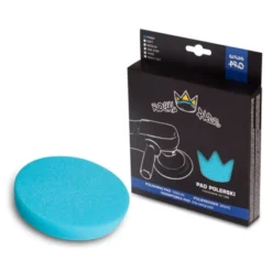 Royal Pads Pro Finish miękka gąbka polerska - niebieska 80mm