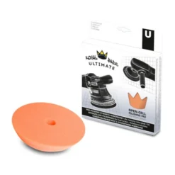 Royal Pads U-Thin Pro Cut twardy pad polerski - pomarańczowy 80mm