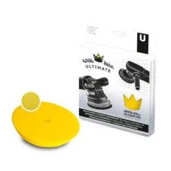 Royal Pads U-Thin Ultra Cut średnio twardy pad polerski - żółty 80mm