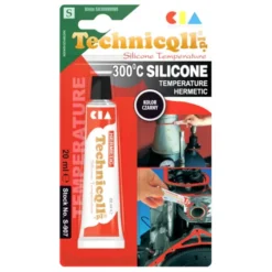 Silikon wysokotemperaturowy 300°C czarny Technicqll 20ml