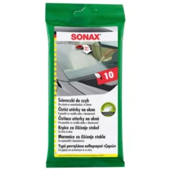 Sonax ściereczki do szyb - opakowanie 10 sztuk