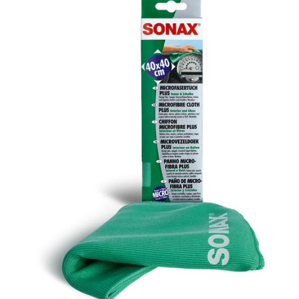Sonax mikrofibra ściereczka do czyszczenia szyb i luster 40x40 cm