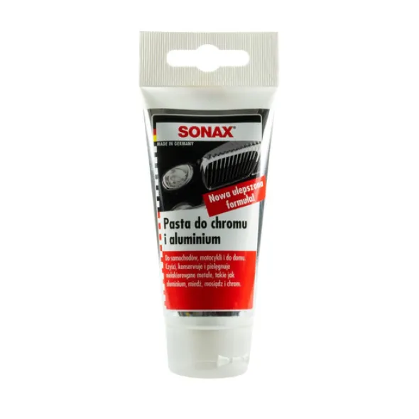 Sonax pasta do chromu i aluminium 75ml