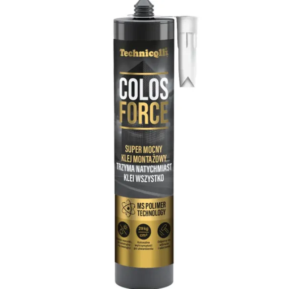 Technicqll Colos Force MS polymer - klej montażowy biały 290ml