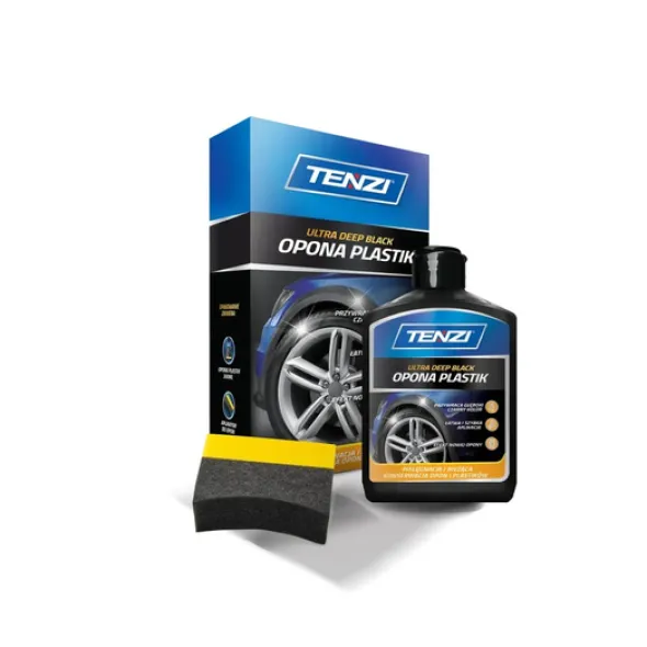 Tenzi Detailer Opona Plastik - mleczko do konserwacji opon 300ml Zestaw