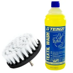 Tenzi Textil Wash płyn do prania tapicerek 1L + szczotka do tapicerki