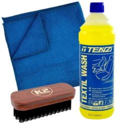 Tenzi Textil Wash płyn do tapicerek 1L + szczotka + mikrofibra