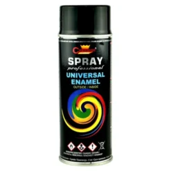 Uniwersalny lakier - Czarny połysk w sprayu 400ml