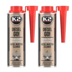 2x Preparat do czyszczenia wtryskiwaczy diesla K2 Diesel GO! 250ml