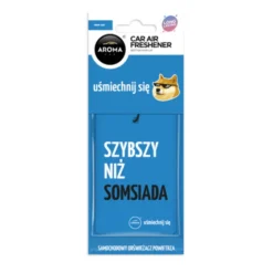 Zawieszka AROMA CAR Cellulose Let's Smile NEW CAR