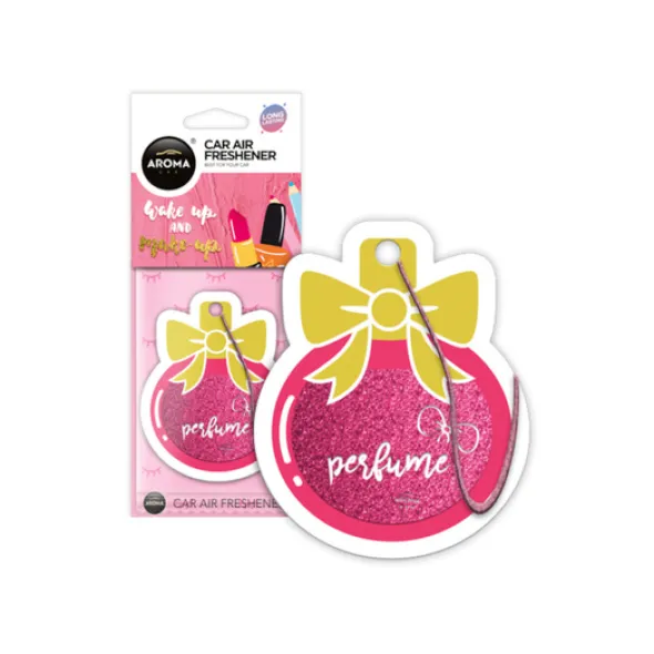Zawieszka AROMA CAR Cellulose PINK PERFUME BOTTLE