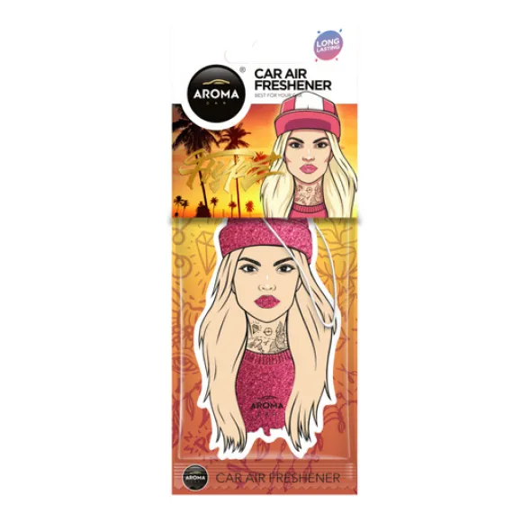 Zawieszka AROMA CAR Cellulose HYPE GIRL CAP