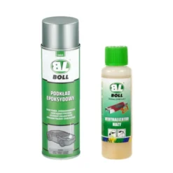 Zestaw antykorozyjny Boll: podkład epoksydowy 500ml+neutralizator rdzy 60ml