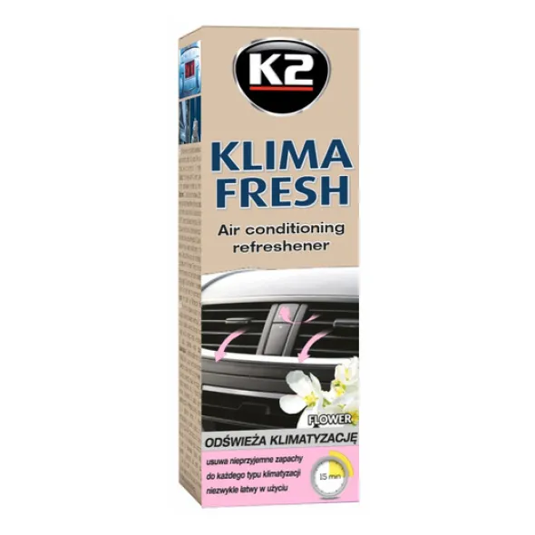 Zestaw: do klimatyzacji K2 Klima Doktor 500ml + Klima Fresh Flower 150ml