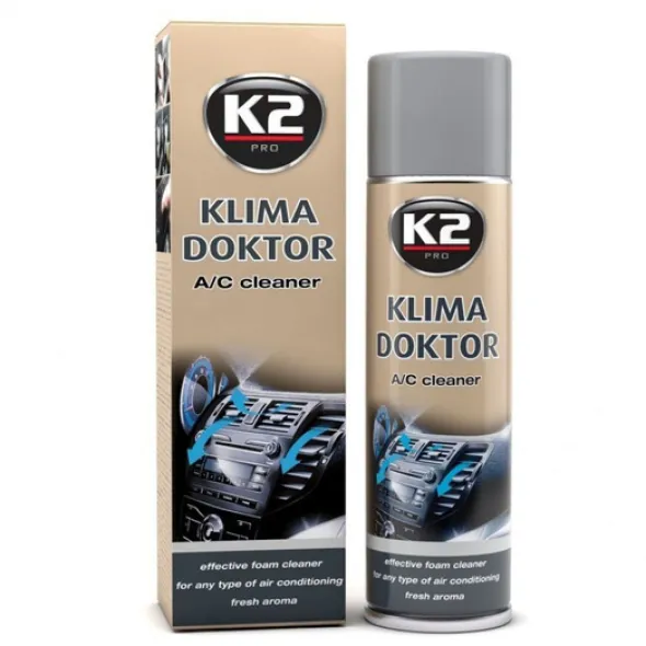 Zestaw: do klimatyzacji K2 Klima Doktor 500ml+ 3x K2 Klima Fresh 150ml