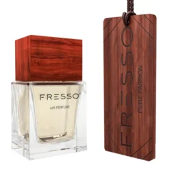 Zestaw: Fresso Perfumy samochodowe Pure Passion 50ml + Zawieszka