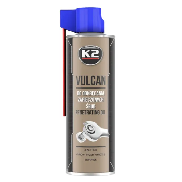 Zestaw: 1 Karton = 24szt K2 Vulcan odrdzewiacz 500ml