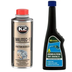 Zestaw: K2 Militec-1 dodatek do oleju 250ml+Xeramic dodatek do ON 250ml