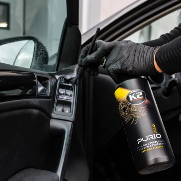 Zestaw: K2 PURIO Pro 1L + pędzel + mikrofibra
