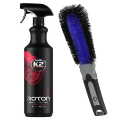 Zestaw: K2 Roton Pro żel do mycia felg 1L + szczotka do felg