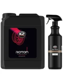 Zestaw: K2 Roton Pro żel do mycia felg 5l+butelka ze spryskiwaczem 1l